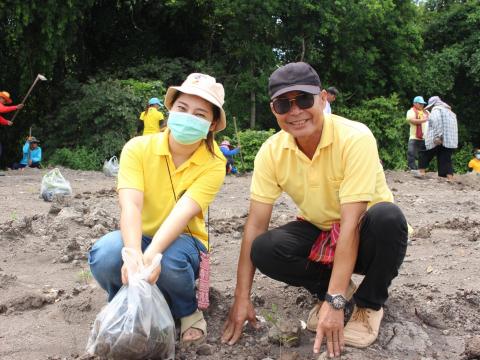 14 กรกฎาคม 2566 โครงการปลูกป่าเฉลิมพระเกียรติ