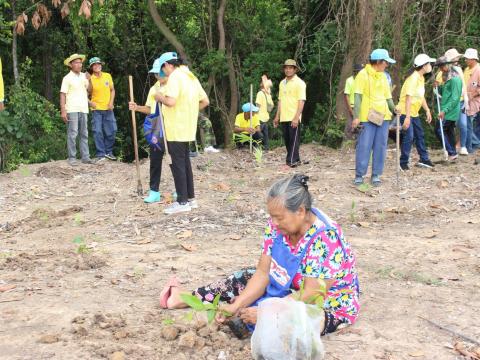 14 กรกฎาคม 2566 โครงการปลูกป่าเฉลิมพระเกียรติ